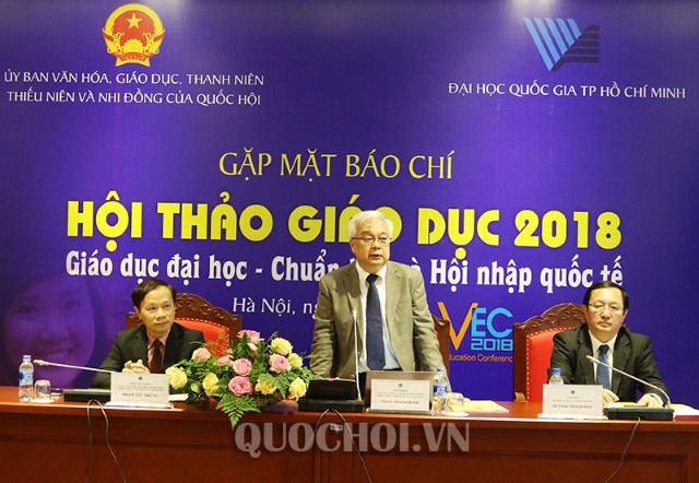 GẶP MẶT BÁO CHÍ HỘI THẢO GIÁO DỤC 2018 VỚI CHỦ ĐỀ 